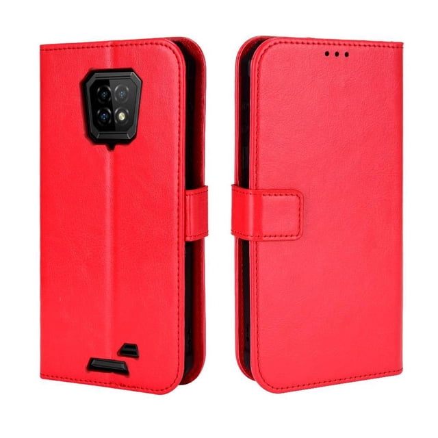 Funda tipo libro para Ulefone Armor 8, cartera todo‑en‑uno, funda multifuncional con tarjetero y correa de muñeca desmontable