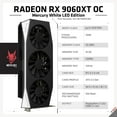 thumbnail image 5 of XFX RX-96TMERCBA Mercury AMD Radeon RX 9060 XT OC Gaming Edition with 16GB GDDR6 HDMI 2xDP, AMD RDNA 4, 5 of 7