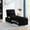 Black, variant on Convertible Single Bed, Two-Position Adjustment, Sturdy Wood - Suitable for Primary Spaces, Cozy Sleep