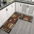 thumbnail image 3 of Coffee Kitchen Rugs Coffee Rugs for Kitchen Coffee Rug Coffee Latte Kitchen Rug Coffee Themed Kitchen Mats Decorations Non-Slip Runner Rug for Kitchen, Laundry, Living Room, Front Door, 3 of 5