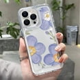 thumbnail image 1 of Funda de teléfono transparente y suave para iPhone 11, funda iPhone 13 14 Pro 12 15 Pro Max XR XS X 8 7 14 15 Plus SE 2020, funda de flores a prueba de golpes, 1 of 4