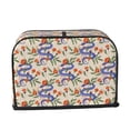 thumbnail image 2 of Picia Snake Print 2 Slice Toaster Cover , Toaster Protector Dustproof Kitchen Appliance Cover, Kitchen Appliance Dustproof Protector, 2 of 7