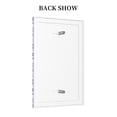 thumbnail image 2 of Fotbe Abstract Gondola Snowflake Print Duplex Receptacle Wall Plate, 1-Gang 5.0" x3.0" Wall Outlet Covers, Dual Outlet Faceplates Covers, Color-matched Screws Included-Style V, 2 of 6
