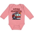 thumbnail image 3 of Inktastic Future Firefighter Boys or Girls Long Sleeve Baby Bodysuit, 3 of 5