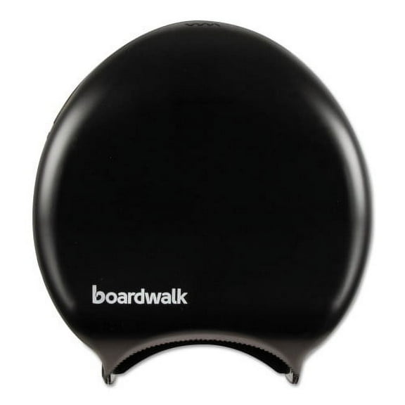 Boardwalk Single Jumbo Toilet Tissue Dispenser, 11 x 6.25 x 12.25, Black, Each