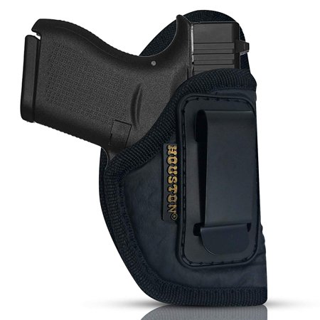 ECO Leather Concealment Holster Inside The Waist with Metal Clip FIT Glock 43