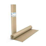 Brown Kraft Arts and Crafts Paper Roll - 24 inches by 175 Feet (2100 Inch) - Ideal for Paints, Wall Art, Easel Paper, Fadeless Bulletin Board Paper, Gift Wrapping Paper and Kids Cr