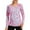 Pink Butterfly, variant on Bassdash Women‘s UPF 50+ Wrinkle-free Fishing Shirt Long Sleeve V Neck Breathable Sun Protection T-shirt for Hiking SR01W