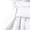 WHITE, variant on Amazhiyu Women's Cotton Gauze Short Sleeve V Neck Wrap Mini Dress Summer Casual