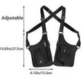 thumbnail image 3 of Double Shoulder Armpit Bag, Double Shoulder Strap Multi-pocket Outdoor Anti-Theft Tactical Bag, 3 of 5