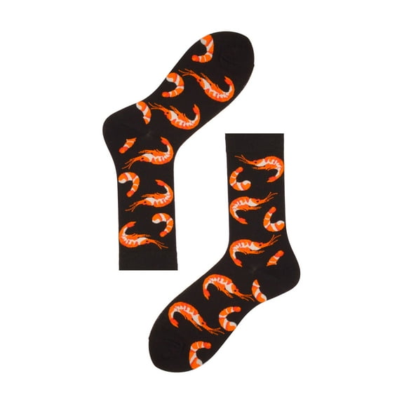 Sick Socks - Shrimp - Favorite Seafood Dress Casual Socks