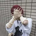 thumbnail image 4 of Kukuzhu Gothic Gloves Goth Accessories Gothic Clothes Accessories Ripped Gloves Goth Clothes, 4 of 6