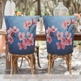 thumbnail image 5 of Decorative Chair Back Cover One Size x6 Chair Cover Dining Chair Slipcovers Chair Back Decoration Festival Chair Decoration Super Cute Cherry Blossom, 5 of 6