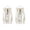 White, variant on SPOORYYO Western Boot Decorations for Bridal Party and Holiday Events, Cowboy Boot Bow Glamour with Lace and Feather Accents