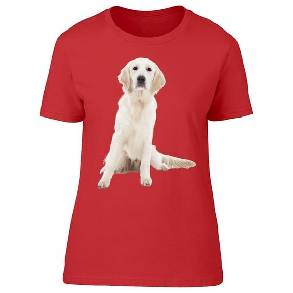 Portrait Dog Retriever  T-Shirt Women -Image by Shutterstock, Female Large
