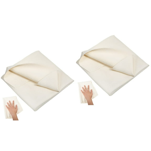 2 PCS Microfiber Cleaning Cloth Cloths Suede Car Towel (40*50cm)