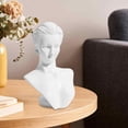 thumbnail image 2 of kusrkot Jewelry Display Stand Female Mannequin Professional Holder for Earring Store White, 2 of 7
