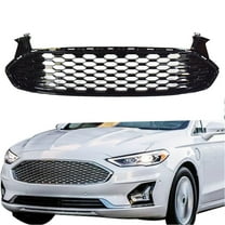 LABLT Front Grille Honeycomb for Ford Fusion 13-16 Mustang Style Black Glossy Fits select: 2013-2016 FORD FUSION SE