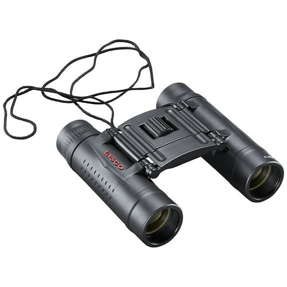 Tasco Essentials 10x25mm Roof Prism Binoculars (Charcoal)