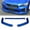 Painted Blue, variant on For 2015-2021 Subaru WRX STi CS-Style Matt Black Front Bumper Body Spoiler Lip