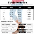 thumbnail image 2 of Gaukiv Womens Lace Trim Capris Stretch Fit Cropped Leggings Blue S, 2 of 6