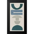 thumbnail image 2 of Delamater, Rob 11x18 Black Modern Framed Museum Art Print Titled - Primary Tribal Shapes IX, 2 of 5