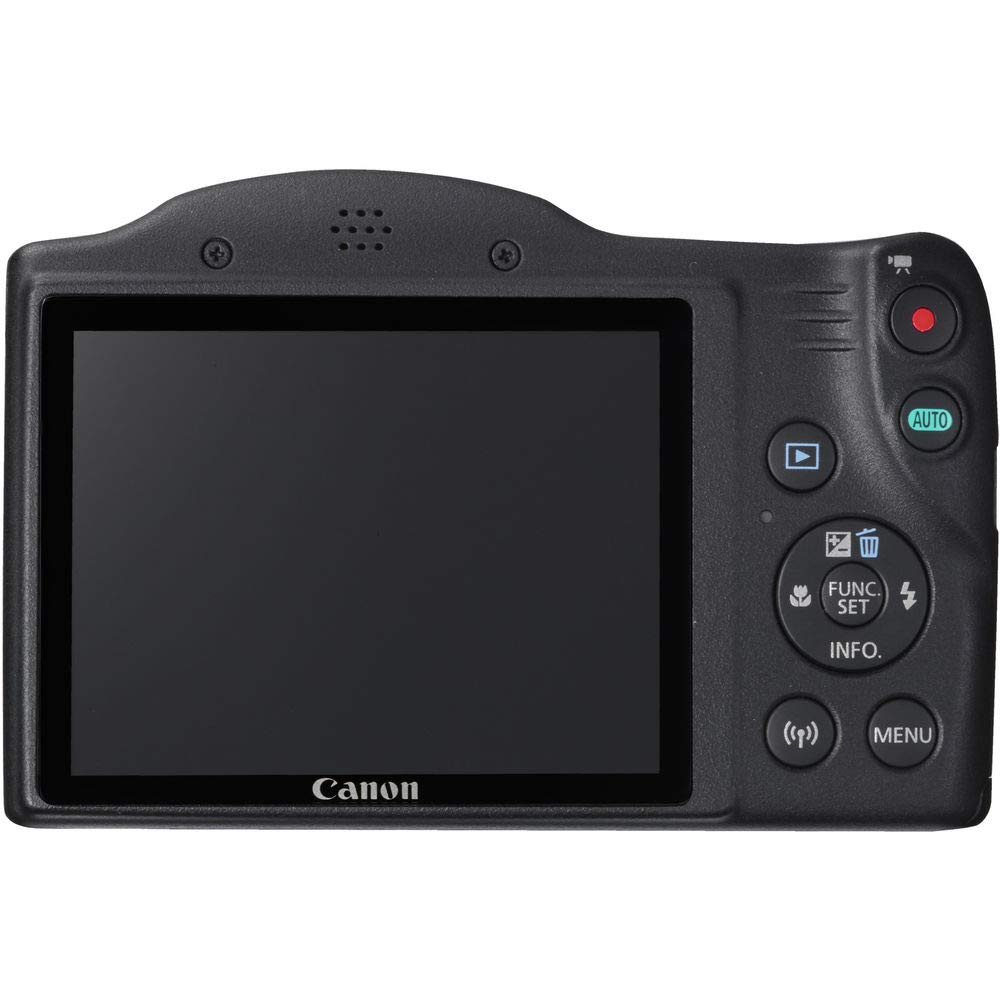 Canon PowerShot SX420 is Digital Point and Shoot Camera + Extra Battery + Digital Flash + Camera Case + 32GB Class 10 Memory Card + 2 Year Extended Warranty (Total of 3YR) - Intl Model - image 4 of 5