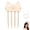 Beige, variant on Wireless Heated Volumizing Root Lift Clip, Electric Hair Root Volumizer with Portable Design for Lifted Bangs, Crown Volume Styling and Fine Flat Hair At Home or Travel