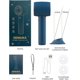thumbnail image 5 of Mini ventilador de mano con aromaterapia, ventilador de viaje Ha1 USB con batería Wiederaufladbare 2000mah, 3 Geschwindigkeiten Mit Schreibtischbasis, 5 of 5