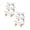 A321 White 13.8" 2Pack, variant on 2Pcs 3 Tier Oval Fruit With Stand 3Tier Fruit Bowl For Kitchen Counter Tiered Serving Bowls Countertop Fruit And Vegetable Storage For Cake Dessert Snack Rack