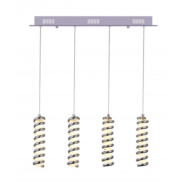 Pendentif à Plusieurs Points avec Finition Chromée