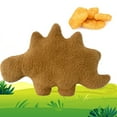 Dino Chicken Nugget Plush, Sofunic Dinosaur Nuggets Pillow