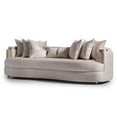 thumbnail image 4 of Michael Amini Carmela Mansion Sofa - Almond/Gold, 4 of 18