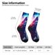 thumbnail image 2 of Balery Starry Multicolored Wolf Calcetas Largas con Estampado para Hombre y Mujer – Suaves y Transpirables, Talla Única (US 5-11), 2 of 6