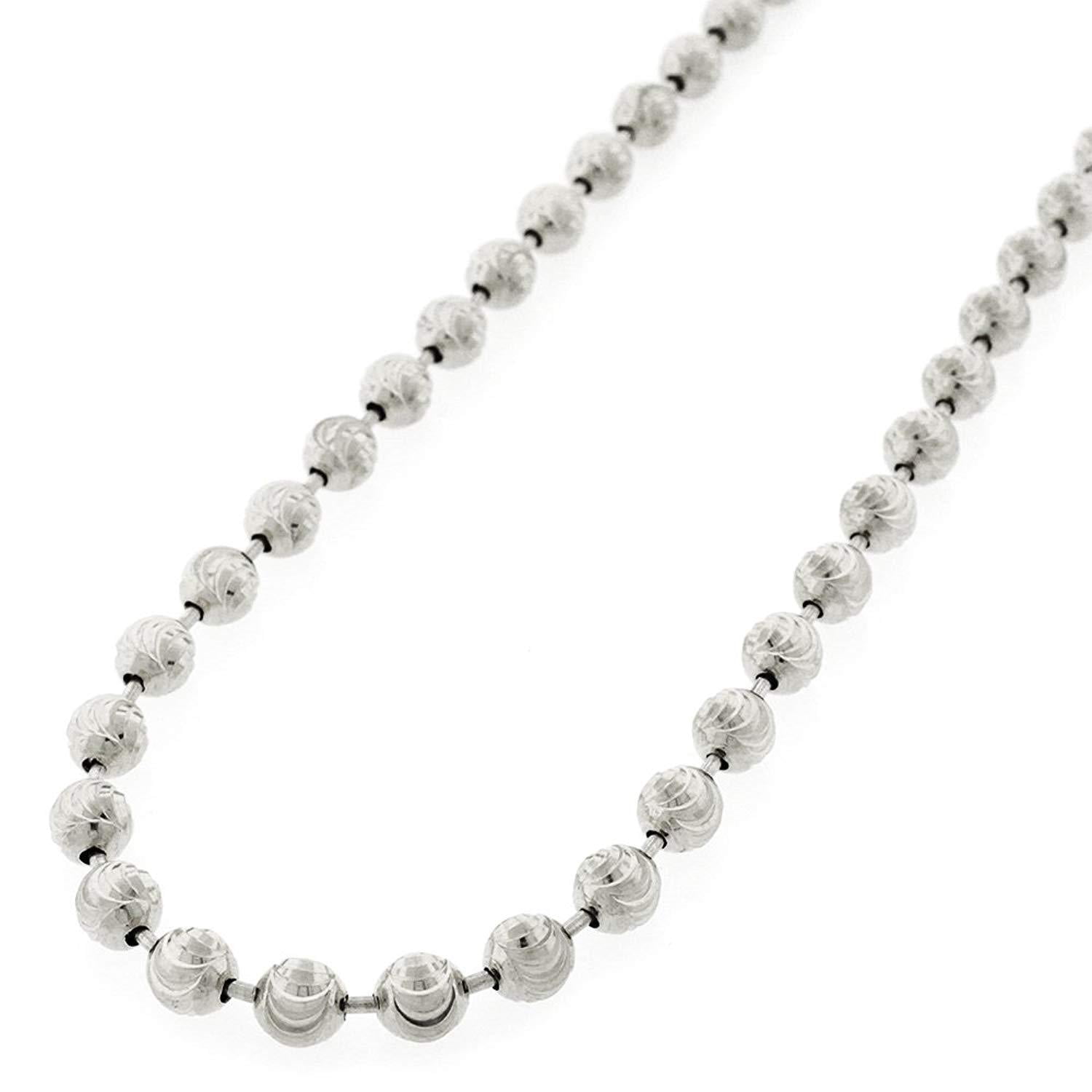 Noble Collections Sterling Silver Small Polished Number 27 on a Sterling Silver Cable Snake or Ball Chain Necklace 