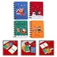 thumbnail image 4 of 4 mini libretas de espiral navideñas, cuadernos de espiral, blocs de notas de oficina navideños, 4 of 8