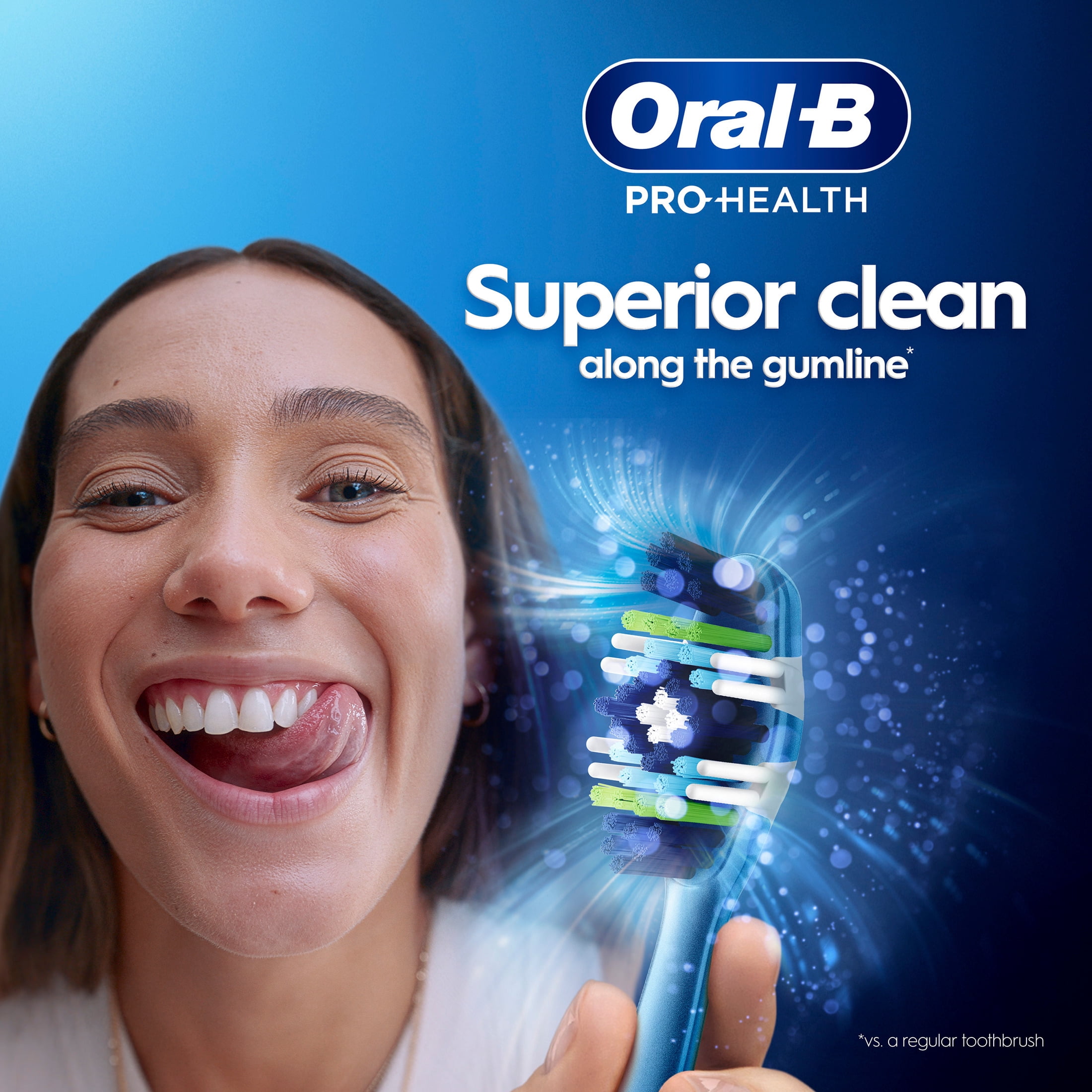 Oral-B Manual Toothbrush Pro-Health Superior Clean, Medium, 4 Count