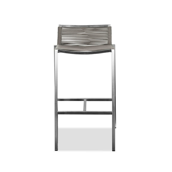 18" X 16" X 33" Stainless Steel Bar Stool