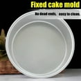 thumbnail image 5 of 4-12 inch Aluminum Round Cake Bakeware solid bottom Chiffon Cake die for aluminum alloy Home baking cake mold pan cake tin, 5 of 10