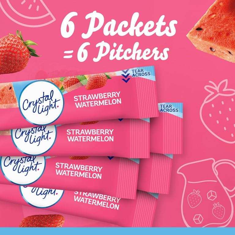 Crystal Light Sugar-Free Strawberry Watermelon Drink Mix Crystal Light Sugar-Free Strawberry Watermelon Drink Mix