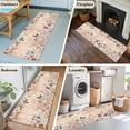 thumbnail image 5 of Vintage Spring Floral 2'x6' Runner Rugs for Hallway Kitchen Bedside Non Slip, Elegant Flowers Butterflies Farmhouse Entryway Rug Runners with Rubber Backing, Long Carpet Runner for Laundry Room, 5 of 8