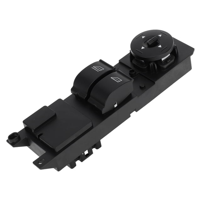 Interruptor de ventana eléctrica Unique Bargains No.CV6Z14529E Interruptor de control de ventana lateral frontal para Ford Focus 2012-2017 Negro