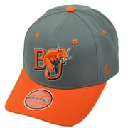 NCAA Zephyr Baker Wildcats BU Gray Orange Hat Cap Curved Bill Adjustable Sport