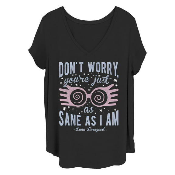 Women's Harry Potter Luna You’re Just As Sane as I Am  Graphic T-Shirt