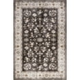 thumbnail image 4 of nuLOOM Verity SplashGuard Traditional Medallion Machine Washable Area Rug, 9' 6" x 13' 6", Verity Brown, 4 of 11