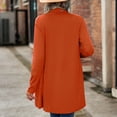 thumbnail image 1 of Cárdigan De Mujer, Dobladillo Irregular De Color Puro Cárdigan De Frente Abierto Para Mujer Moda Suelta Informal Para Dama Para La Vida Diaria, 1 of 6