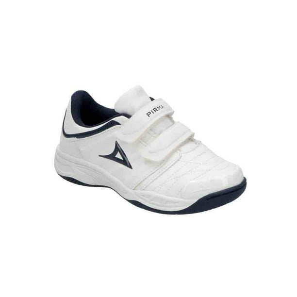 Tenis Escolares Niño Pirma Originales Velcro blanco 19