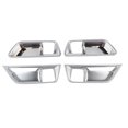 thumbnail image 1 of 4pcs Interior Door Handle Trim Frame Protection Cover Fit for Harrier Venza XU80 2020 2021Matte Silver, 1 of 5