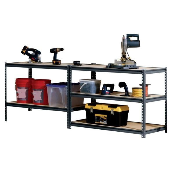 Muscle Rack 5-Shelf Steel Shelving Unit – Heavy Duty Storage
