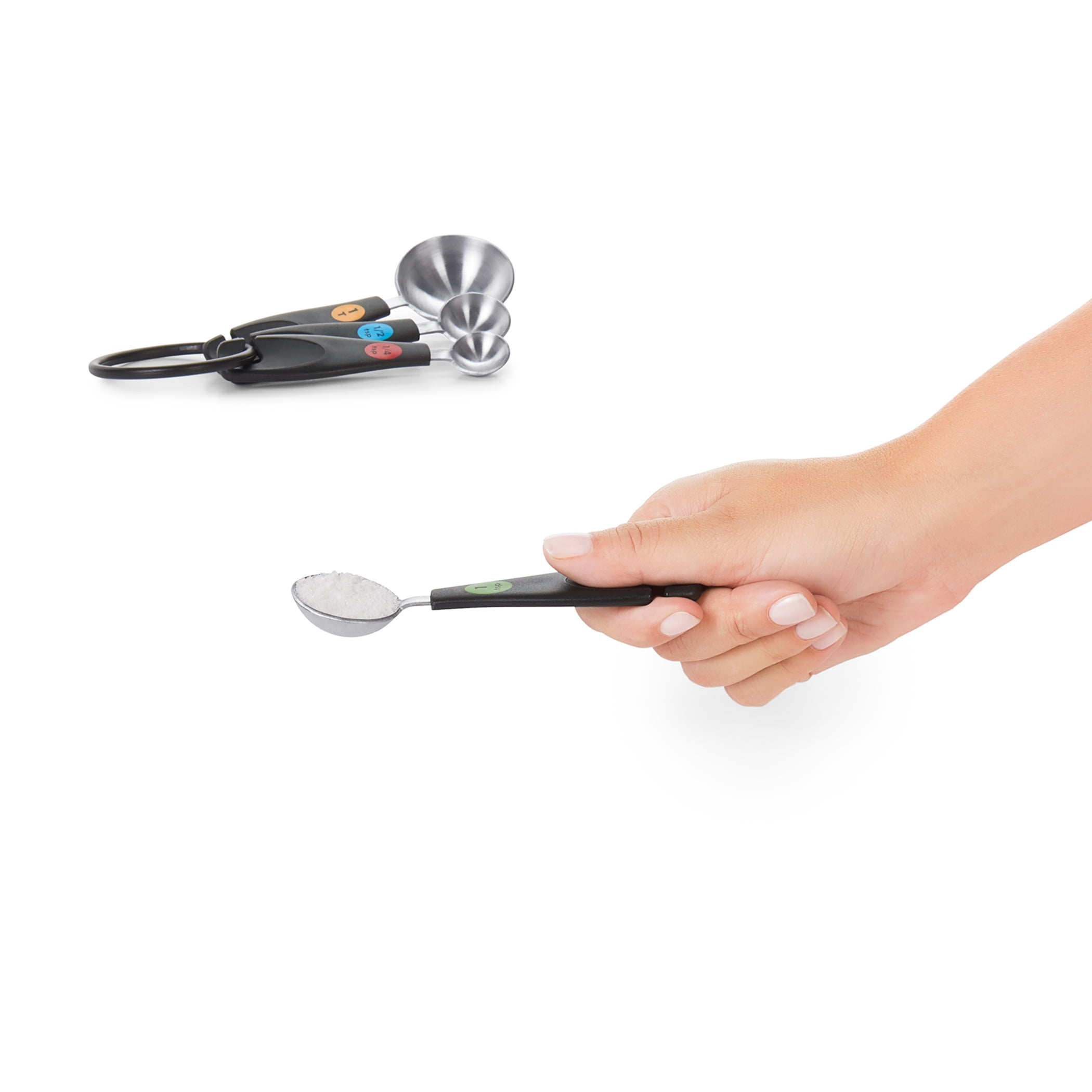 OXO Softworks Stainless Steel 4 Piece Measuring Table Spoons